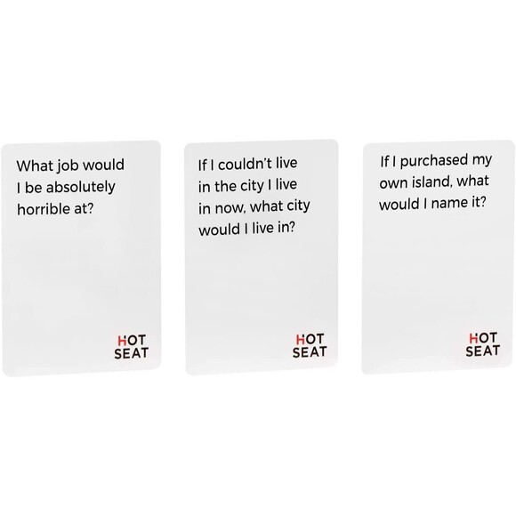 Hot Seat Card Game -The Adult Party Game Cards Friends And Fun Buffalo Games - Picture 5 of 6